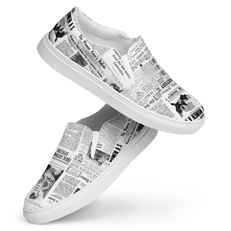 Women's Suffrage Women’s slip-on canvas shoes