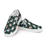 Women’s slip-on canvas shoes - Objet D'Art