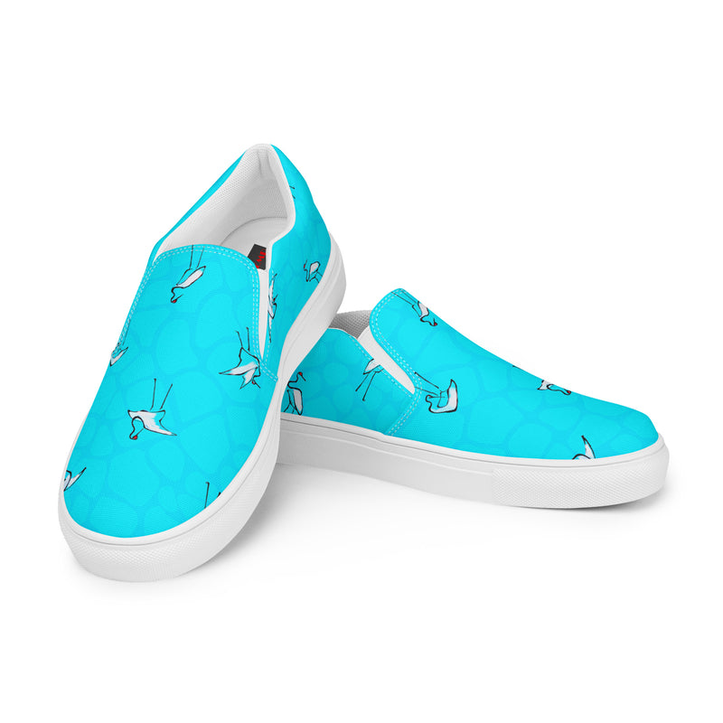 Women’s slip-on canvas shoes - Objet D'Art