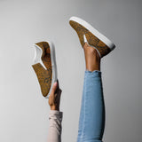Women’s slip-on canvas shoes - Objet D'Art