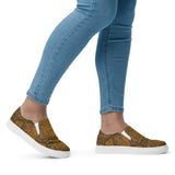 Women’s slip-on canvas shoes - Objet D'Art