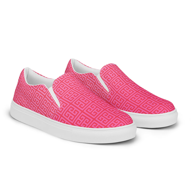 Women’s slip-on canvas shoes - Objet D'Art