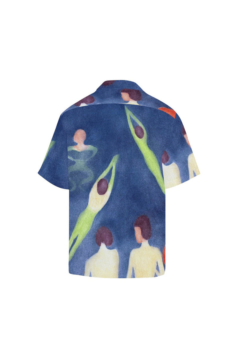 Boys Bathing (1896) by Edvard Munch. Hawaiian Shirt - Objet D'Art