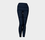 Striped Yoga Leggings - Objet D'Art