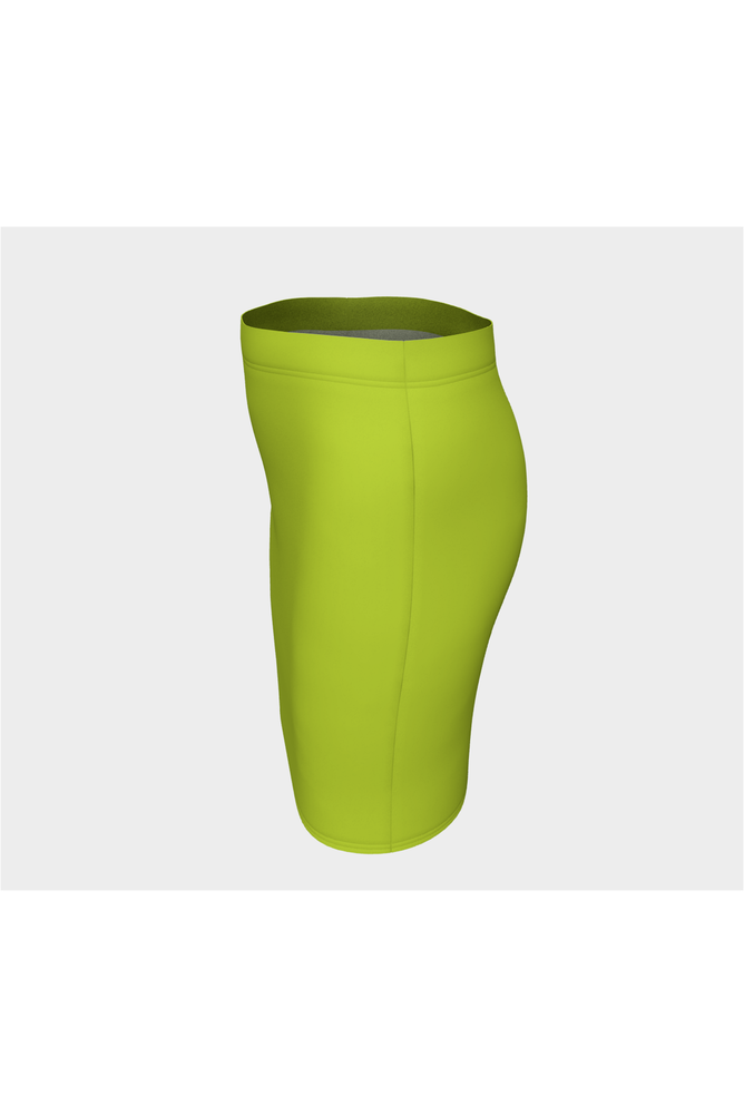 Lime Punch Fitted Skirt - Objet D'Art