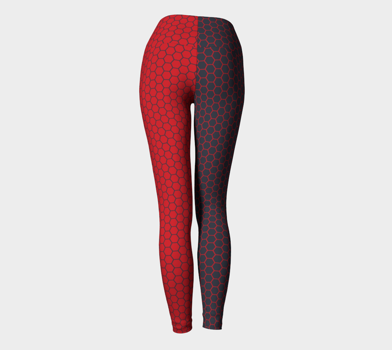 Honeycomb Yoga Leggings - Objet D'Art