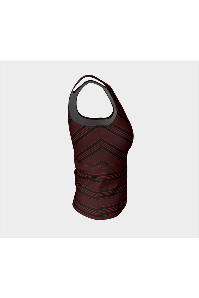 Red Striped Tank Top - Objet D'Art