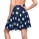 Star Power Women's Skater Skirt - Objet D'Art
