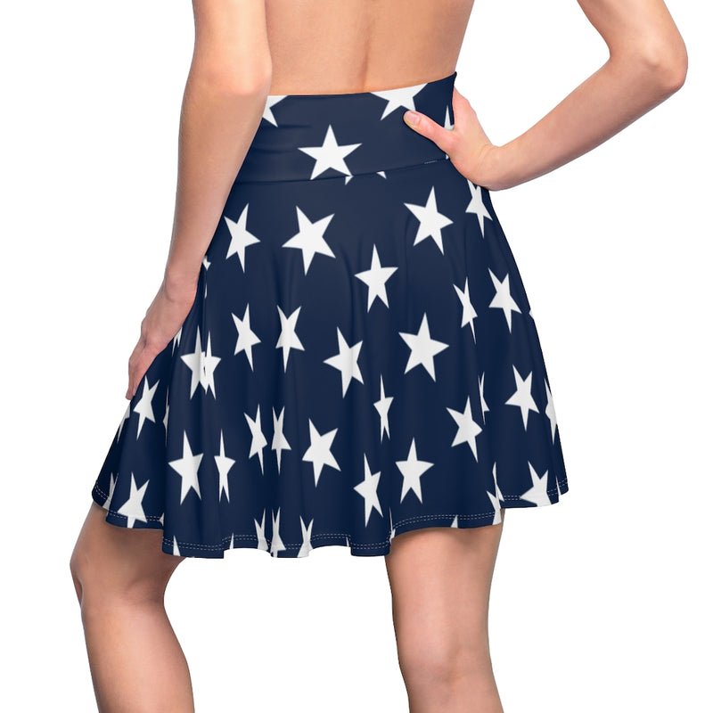 Star Power Women's Skater Skirt - Objet D'Art