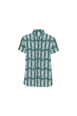 Pineapple Pleasure Camisa de manga corta con estampado integral para hombre - Objet D'Art
