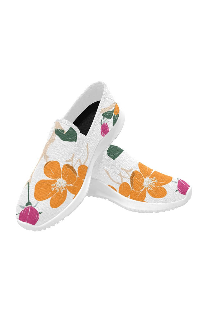 pet 2 Orion Slip-on Women's Canvas Sneakers (Model 042) - Objet D'Art