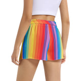 Confetti Court Women's Belted Short - Objet D'Art