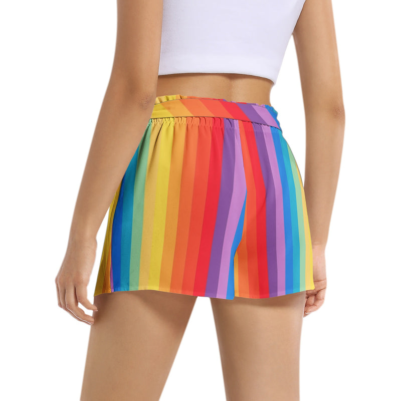 Confetti Court Women's Belted Short - Objet D'Art