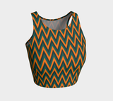 Herringbone Crop Top - Objet D'Art