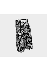 Skull Garden Flare Skirt - Objet D'Art