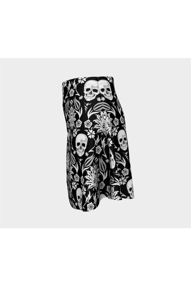 Skull Garden Flare Skirt - Objet D'Art