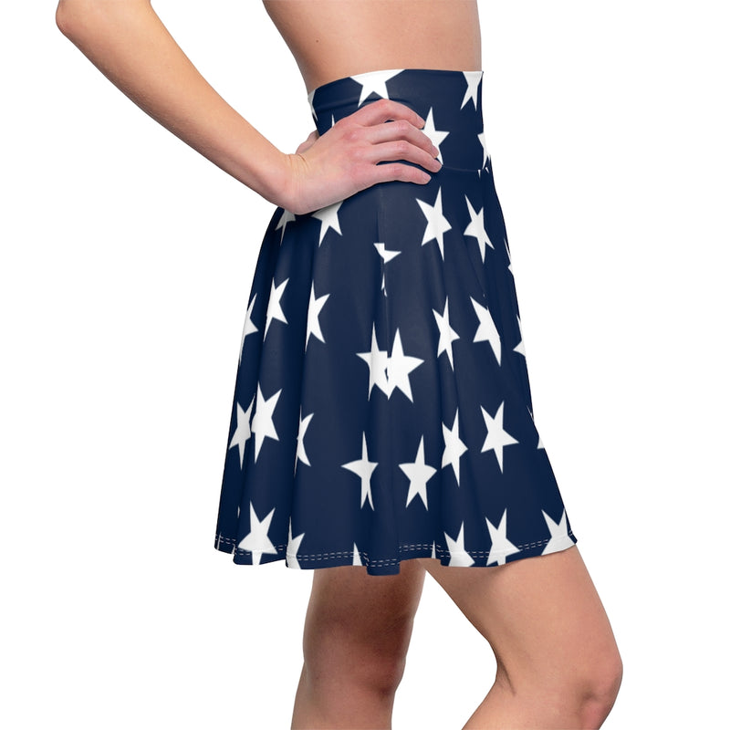 Star Power Women's Skater Skirt - Objet D'Art