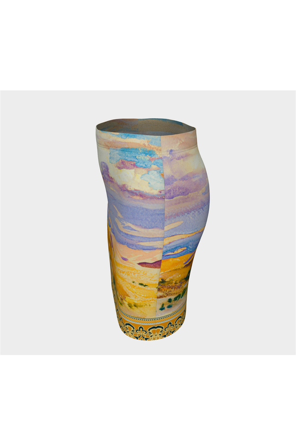 Jerusalem Fitted Skirt - Objet D'Art