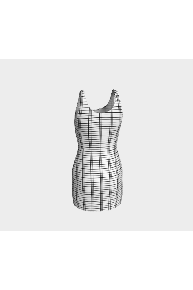 Lattice Bodycon Dress - Objet D'Art