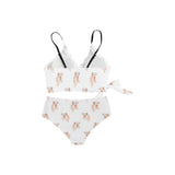 cheribum aloft smaller Knot Side Bikini Swimsuit (Model S37) - Objet D'Art