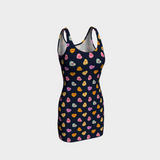 My Funky Valentine Bodycon Dress - Objet D'Art