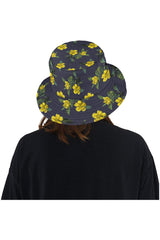 Golden Guinea Eclipse Blue All Over Print Bucket Hat - Objet D'Art