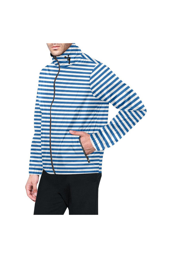Striped Unisex Windbreaker - Objet D'Art