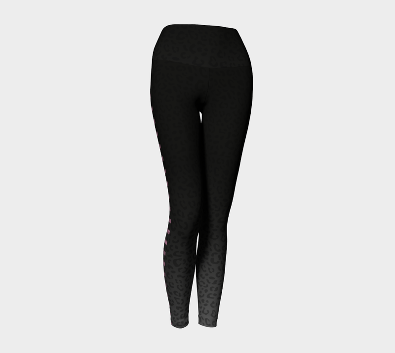 Pantera Familiar Yoga Leggings - Objet D'Art