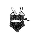 black buck Knot Side Bikini Swimsuit (Model S37) - Objet D'Art