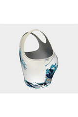 Great Wave Off Kanagawa Athletic Top - Objet D'Art