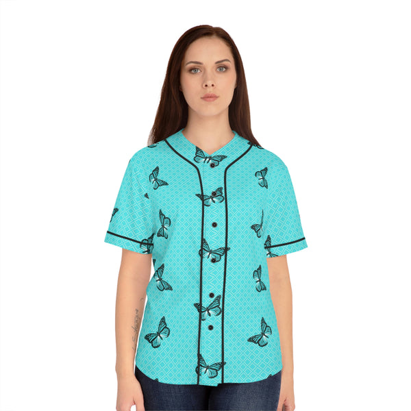 Women's Baseball Jersey (AOP) - Objet D'Art