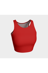 Saucy Red Athletic Top - Objet D'Art