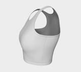 Gainsboro Athletic Crop Top - Objet D'Art