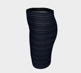 Grave Concept Fitted Skirt - Objet D'Art