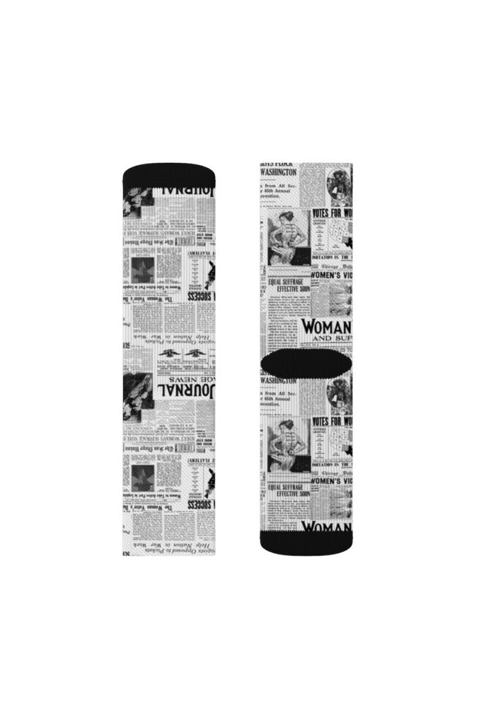 Women Suffrage Sublimation Socks - Objet D'Art