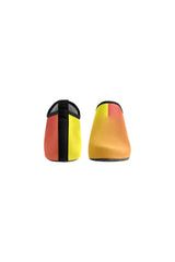 Red & Yellow Ombre Women's Slip-On Water Shoes - Objet D'Art