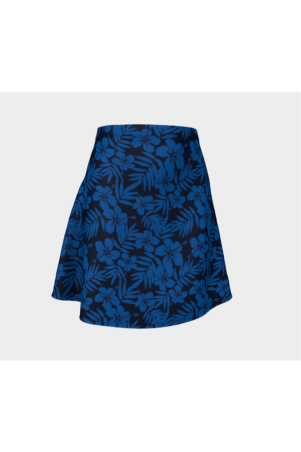 Hibiscus Night Flare Dress - Objet D'Art