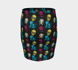 Nightmare Fitted Skirt - Objet D'Art