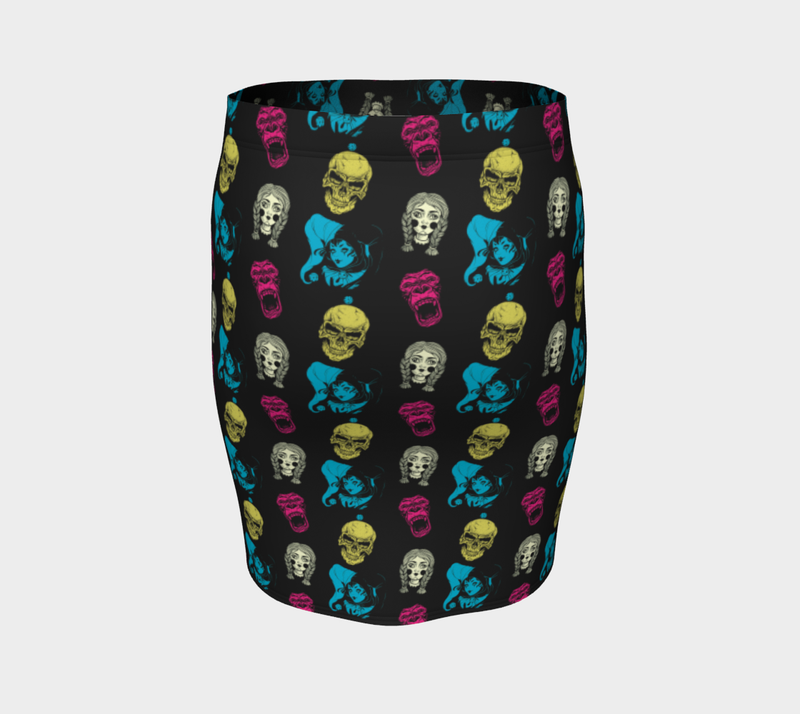 Nightmare Fitted Skirt - Objet D'Art