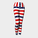 Americana Yoga Leggings - Objet D'Art