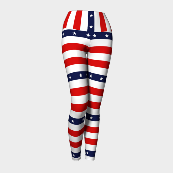 Americana Yoga Leggings - Objet D'Art
