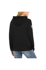 AMERICAN FLAG BIDEN All Over Print Hoodie for Women (USA Size) (Model H13) - Objet D'Art