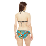 The Tree of Life Strappy Bikini Set - Objet D'Art
