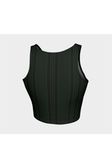 Vintage Striped Cheer Athletic Top - Objet D'Art