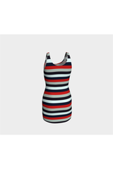 Striped Bodycon Dress - Objet D'Art