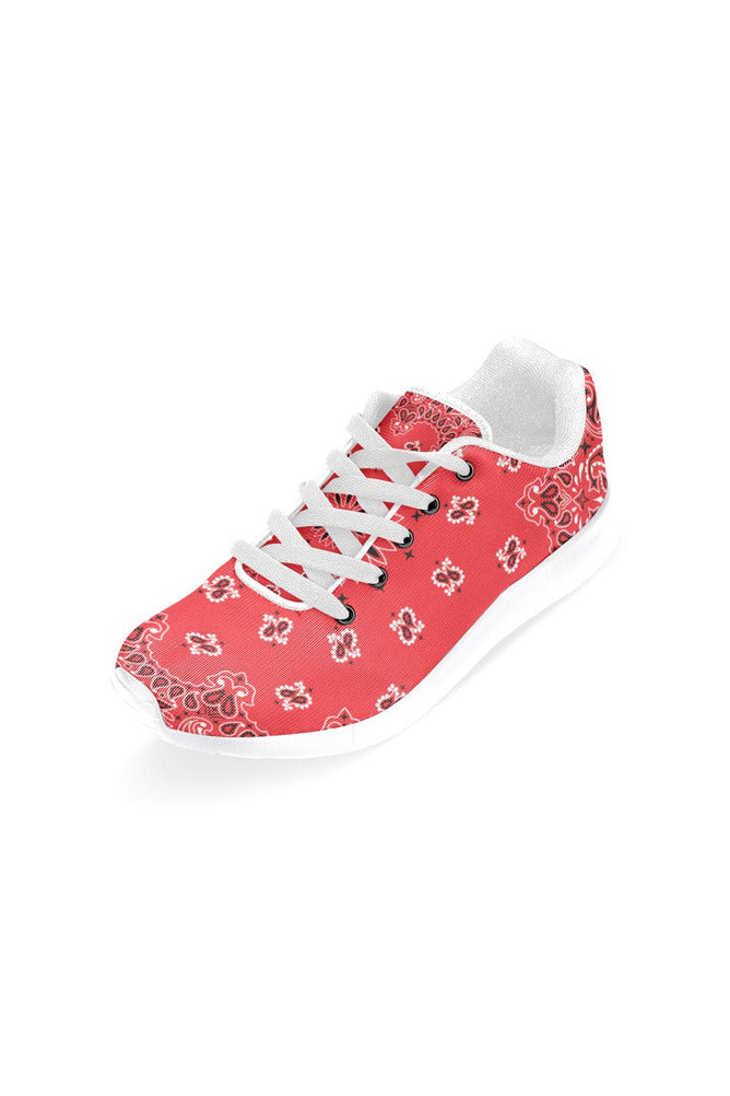 red bandana Women’s Running Shoes (Model 020) - Objet D'Art