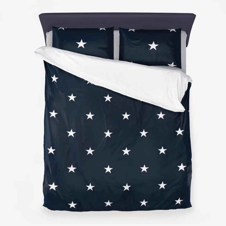 Starry Nights Microfiber Duvet Cover - Objet D'Art