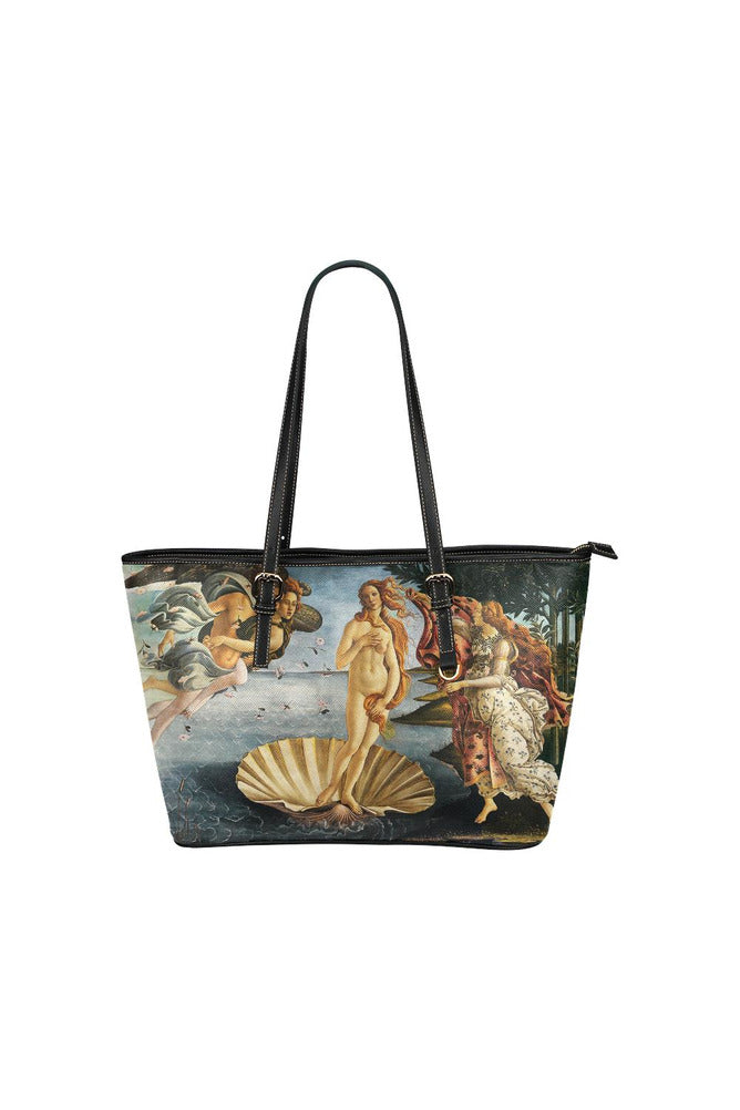 Birth of Venus Leather Tote Bag/Small - Objet D'Art