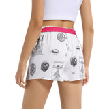Leonardo Da Vinci Women's Belted Short - Objet D'Art