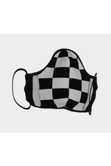 Checkered Flag Face Mask - Objet D'Art